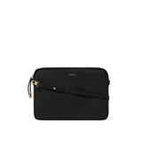 Laptoptasche schwarz veganes Leder