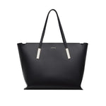 Shopper schwarz recyceltes Leder