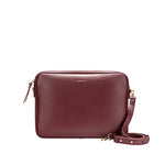 Laptoptasche portwine recyceltes Leder