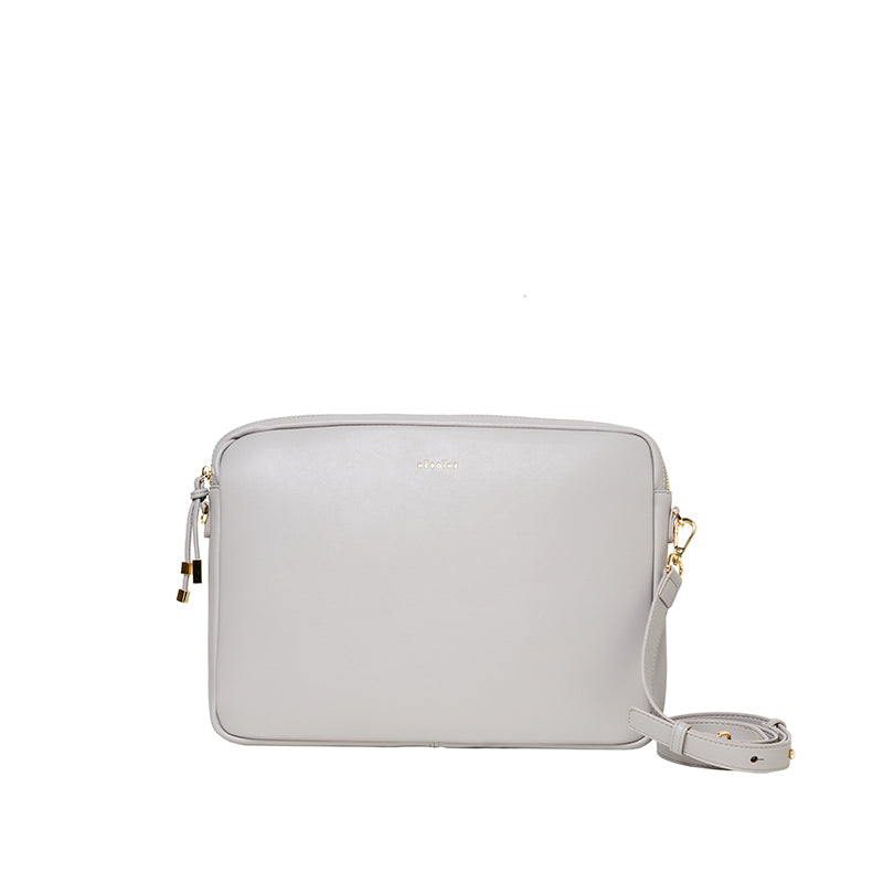 Laptoptasche beige veganes Leder