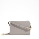 Handtasche Handytasche Pheline soft taupe grau recyceltes Leder