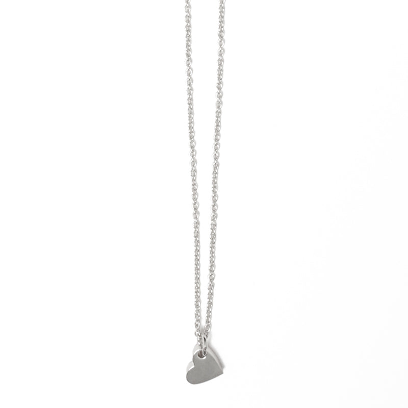 Kette silber herz