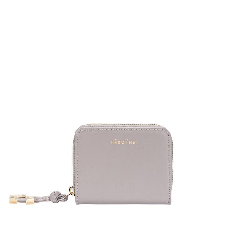 Wallet Portemonaie soft taupe recyceltes leder